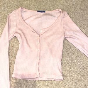 Baby pink Brandy Melville Long sleeve